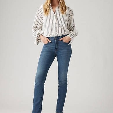 Levi’s High Rise Straight Jeans