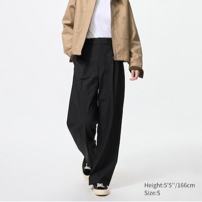 Uniqlo Pleated Wide Pants
